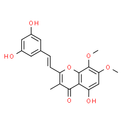 ChemSpider 2D Image | 6-desmethoxyhormothamnione | C20H18O7