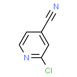 ChemSpider 2D Image | 2-Chloro-4-cyanopyridine | C6H3ClN2
