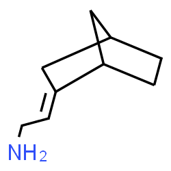 ChemSpider 2D Image | (2E)-2-(Bicyclo[2.2.1]hept-2-ylidene)ethanamine | C9H15N