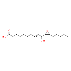 ChemSpider 2D Image | 11,12-epoxy-10-hydroxy-8-heptadecenoic acid | C17H30O4