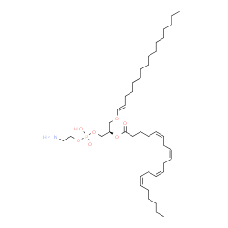 ChemSpider 2D Image | (15E,19R)-25-Amino-22-hydroxy-22-oxido-17,21,23-trioxa-22lambda~5~-phosphapentacos-15-en-19-yl (5Z,8Z,11Z,14Z)-5,8,11,14-icosatetraenoate | C41H74NO7P