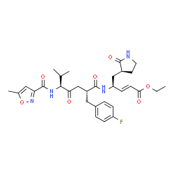 ChemSpider 2D Image | Rupintrivir | C31H39FN4O7