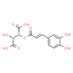 ChemSpider 2D Image | Caftaric acid | C13H12O9