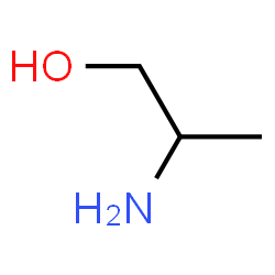 ChemSpider 2D Image | DL-Alaninol | C3H9NO