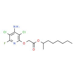 ChemSpider 2D Image | fluroxypyr-meptyl | C15H21Cl2FN2O3