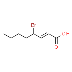 ChemSpider 2D Image | 4-Bromo-2-octenoic acid | C8H13BrO2
