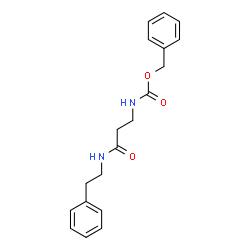 ChemSpider 2D Image | Benzyl {3-oxo-3-[(2-phenylethyl)amino]propyl}carbamate | C19H22N2O3