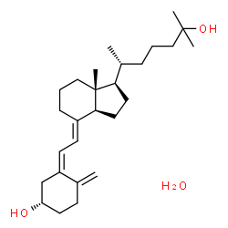 ChemSpider 2D Image | Calcifediol hydrate | C27H46O3