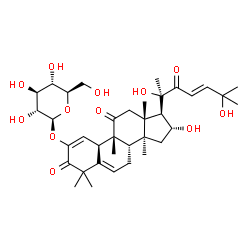 ChemSpider 2D Image | 2-O-Î²-D-Glucopyranosylcucurbitacin I | C36H52O12