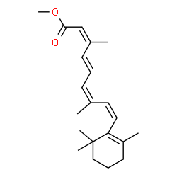 ChemSpider 2D Image | (7cis,9cis,13cis)-O~15~-Methylretinoic acid | C21H30O2