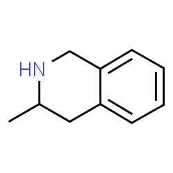 ChemSpider 2D Image | 1,2,3,4-tetrahydro-3-methylisoquinoline | C10H13N