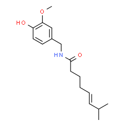 ChemSpider 2D Image | Norcapsaicin | C17H25NO3