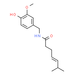 ChemSpider 2D Image | Nornorcapsaicin | C16H23NO3