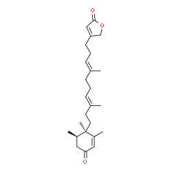 ChemSpider 2D Image | cyclolinteinone | C25H36O3