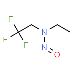 ChemSpider 2D Image | N-Ethyl-2,2,2-trifluoro-N-nitrosoethanamine | C4H7F3N2O