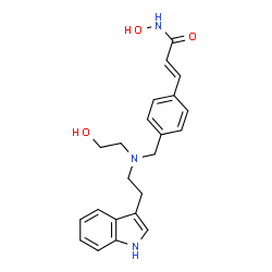 ChemSpider 2D Image | Dacinostat | C22H25N3O3