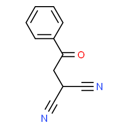 ChemSpider 2D Image | (2-Oxo-2-phenylethyl)malononitrile | C11H8N2O
