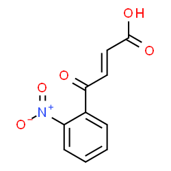 ChemSpider 2D Image | (2E)-4-(2-Nitrophenyl)-4-oxo-2-butenoic acid | C10H7NO5