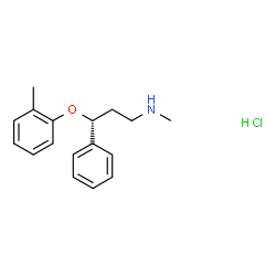 ChemSpider 2D Image | Atomoxetine hydrochloride | C17H22ClNO