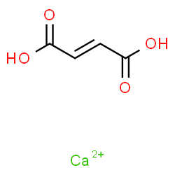 ChemSpider 2D Image | 2-Butenedioic acid, calcium salt, (2E)- (1:1) | C4H4CaO4