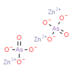 ChemSpider 2D Image | Zinc arsenate (3:2) | As2O8Zn3