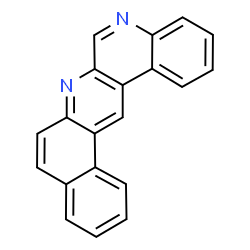 ChemSpider 2D Image | Benzo(f)quino(3,4-b)quinoline | C20H12N2