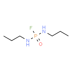 ChemSpider 2D Image | N,N'-Dipropylphosphorodiamidic fluoride | C6H16FN2OP