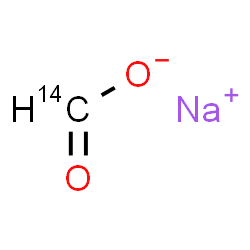ChemSpider 2D Image | Sodium (~14~C)formate | 14CHNaO2