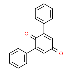 ChemSpider 2D Image | 2,6-Diphenylbenzoquinone | C18H12O2