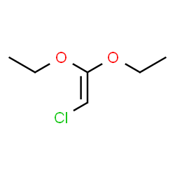 ChemSpider 2D Image | 2-Chloro-1,1-diethoxyethene | C6H11ClO2