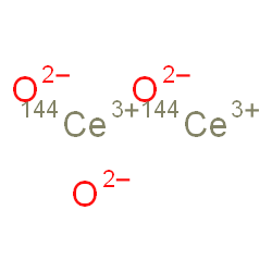 ChemSpider 2D Image | cerium(+3) cation; oxygen(-2) anion | 144Ce2O3