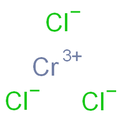 ChemSpider 2D Image | Chromium(III) chloride | Cl3Cr