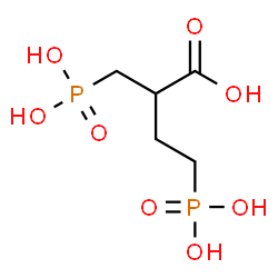 ChemSpider 2D Image | 4-Phosphono-2-(phosphonomethyl)butanoic acid | C5H12O8P2