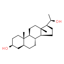 ChemSpider 2D Image | ALLOPREGNANDIOL | C21H36O2