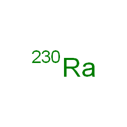 ChemSpider 2D Image | (~230~Ra)Radium | 230Ra