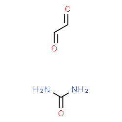ChemSpider 2D Image | Urea - ethanedial (1:1) | C3H6N2O3