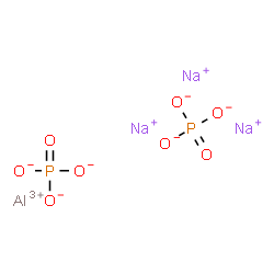 ChemSpider 2D Image | Aluminium sodium phosphate (1:3:2) | AlNa3O8P2