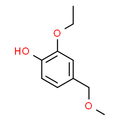 ChemSpider 2D Image | 2-Ethoxy-4-(methoxymethyl)phenol | C10H14O3