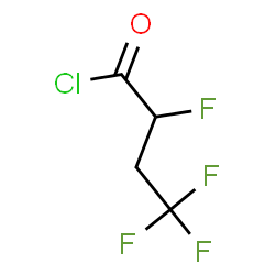 ChemSpider 2D Image | 2,4,4,4-Tetrafluorobutanoyl chloride | C4H3ClF4O