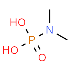 ChemSpider 2D Image | Dimethylphosphoramidic acid | C2H8NO3P