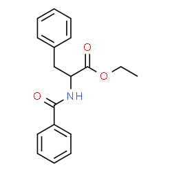 ChemSpider 2D Image | Ethyl N-benzoylphenylalaninate | C18H19NO3