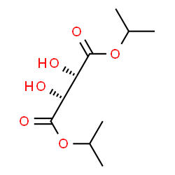 ChemSpider 2D Image | Diisopropyl L-(+)-Tartrate | C10H18O6