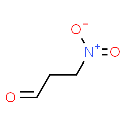 ChemSpider 2D Image | 3-Nitropropanal | C3H5NO3