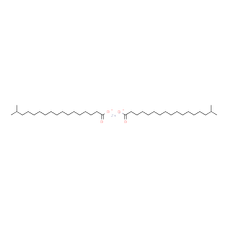 ChemSpider 2D Image | Zinc bis(16-methylheptadecanoate) | C36H70O4Zn