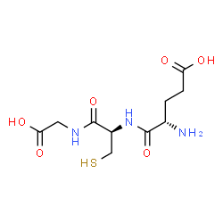 ChemSpider 2D Image | L-alpha-Glutamyl-L-cysteinylglycine | C10H17N3O6S