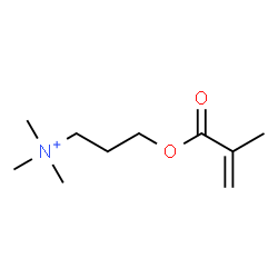 ChemSpider 2D Image | 3-(Methacryloyloxy)-N,N,N-trimethyl-1-propanaminium | C10H20NO2