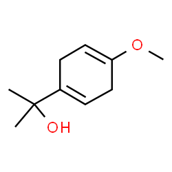 ChemSpider 2D Image | 2-(4-methoxy-1,4-cyclohexadienyl)-2-propanol | C10H16O2