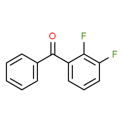 ChemSpider 2D Image | 2,3-Difluorobenzophenone | C13H8F2O