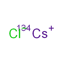 ChemSpider 2D Image | cesium (134Cs) chloride | Cl134Cs