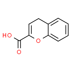 ChemSpider 2D Image | 4H-Chromene-2-carboxylic acid | C10H8O3
